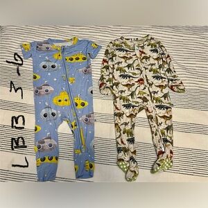 GUC Bundle or (2) Little Bum Bums Romper & Zippy, Sz 3-6 Mo